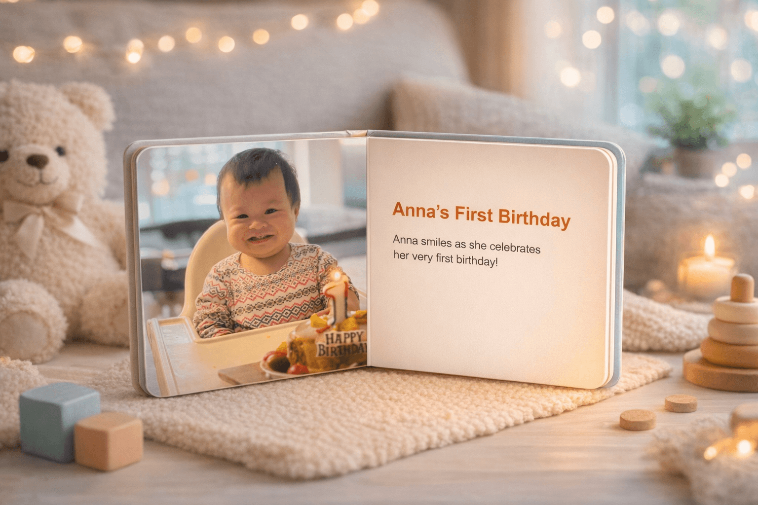 Collection of personalized books